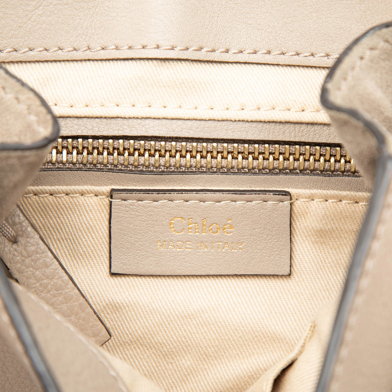 Small Calfskin and Suede Faye Backpack - Image 5
