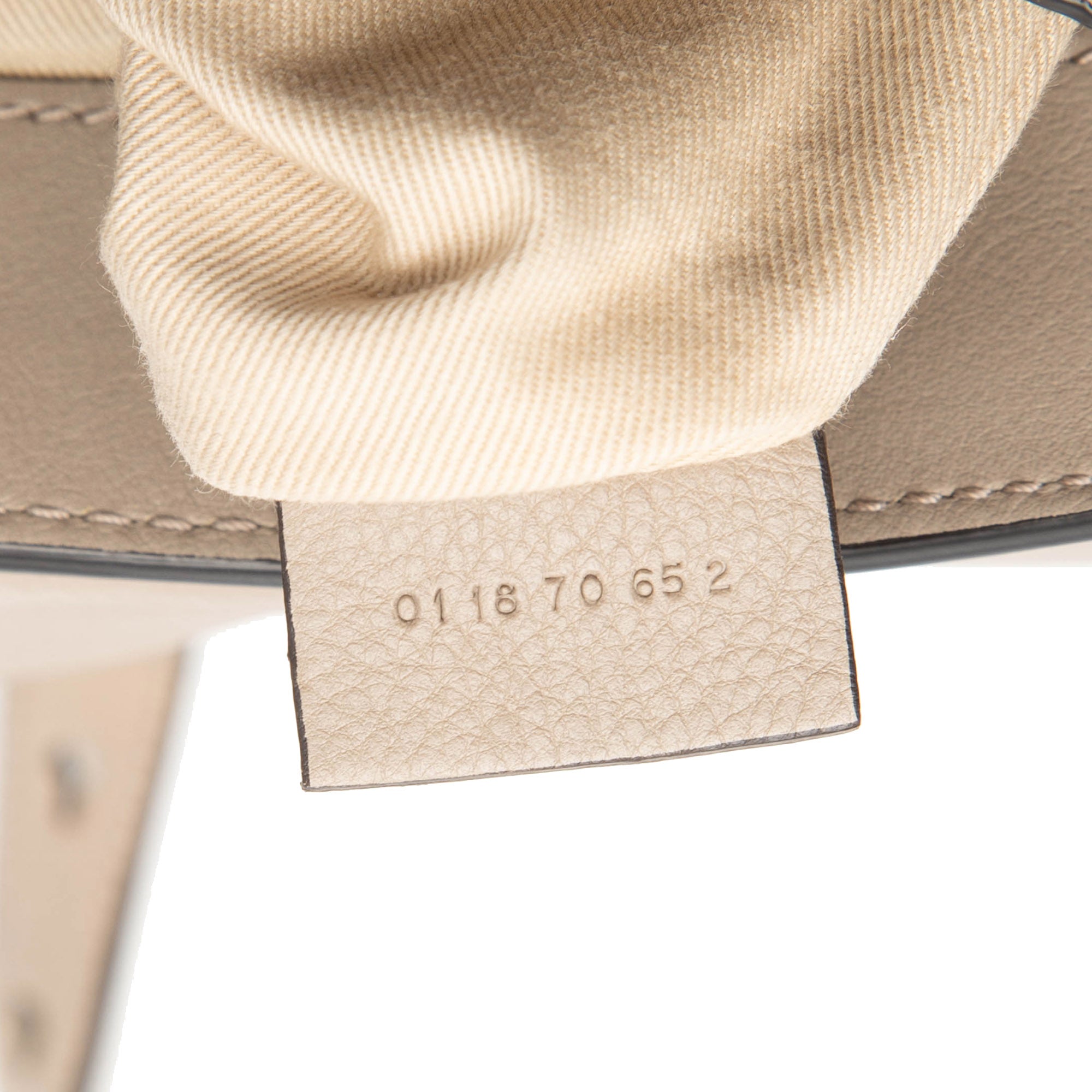 Small Calfskin and Suede Faye Backpack - Image 6