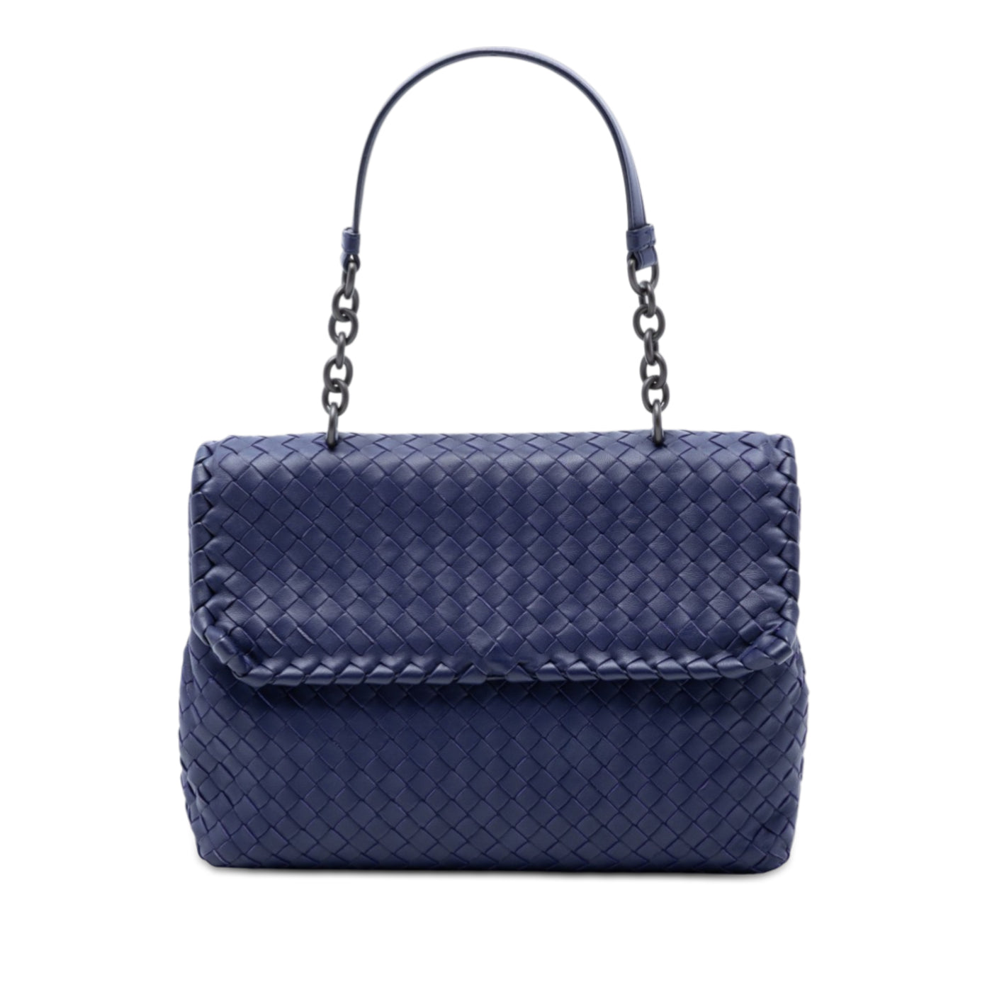 Medium Nappa Intrecciato Olimpia Shoulder Bag - Image 1