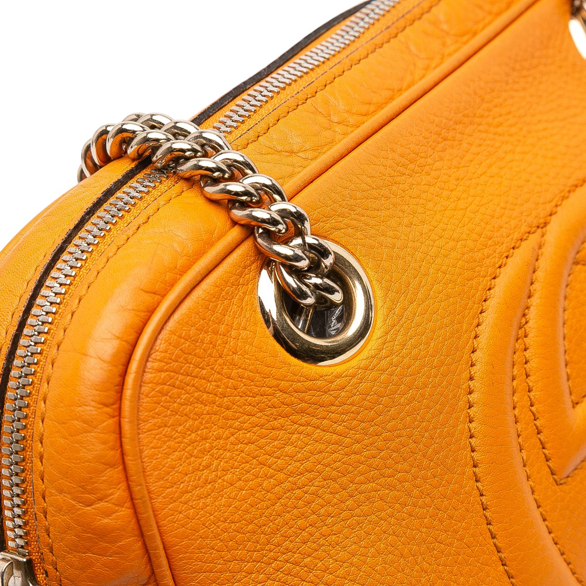 Leather Soho Chain Zip Shoulder Bag - Image 8