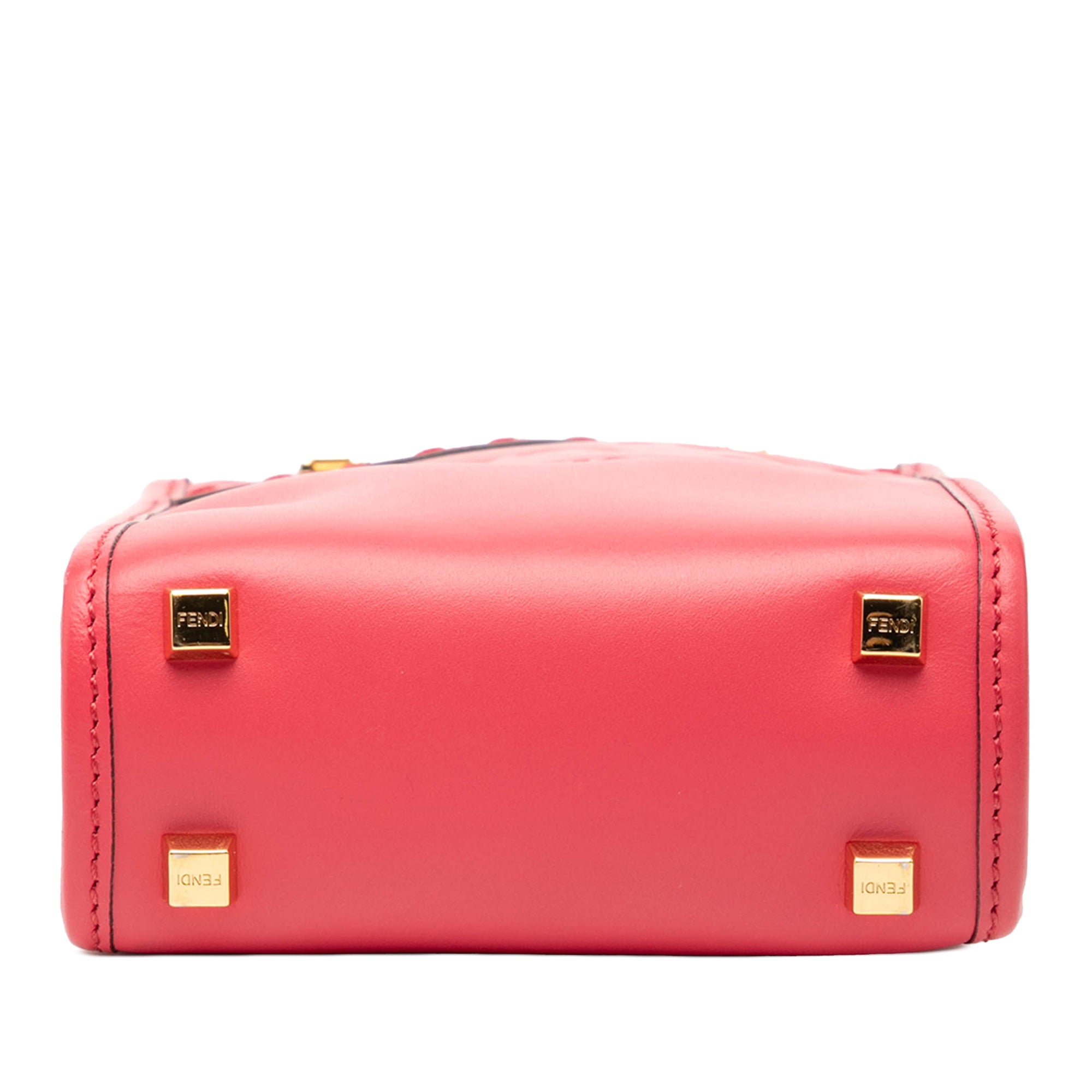 Mini Leather Sunshine Shopper Tote - Image 3