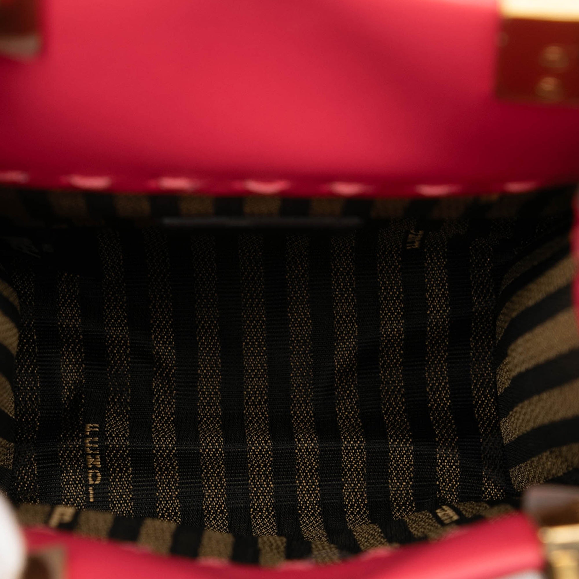 Mini Leather Sunshine Shopper Tote - Image 4