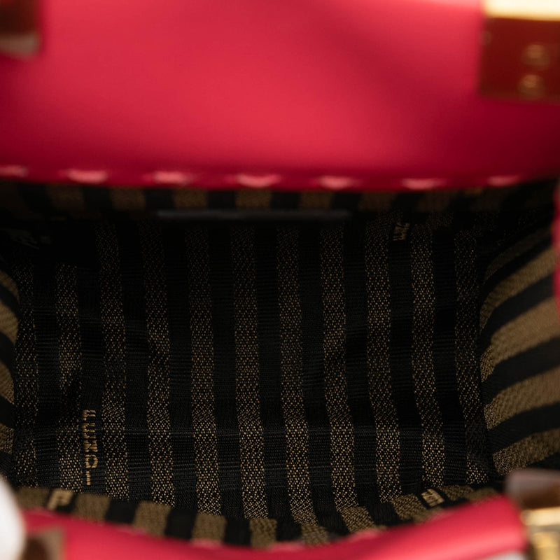 Mini Leather Sunshine Shopper Tote - Image 4