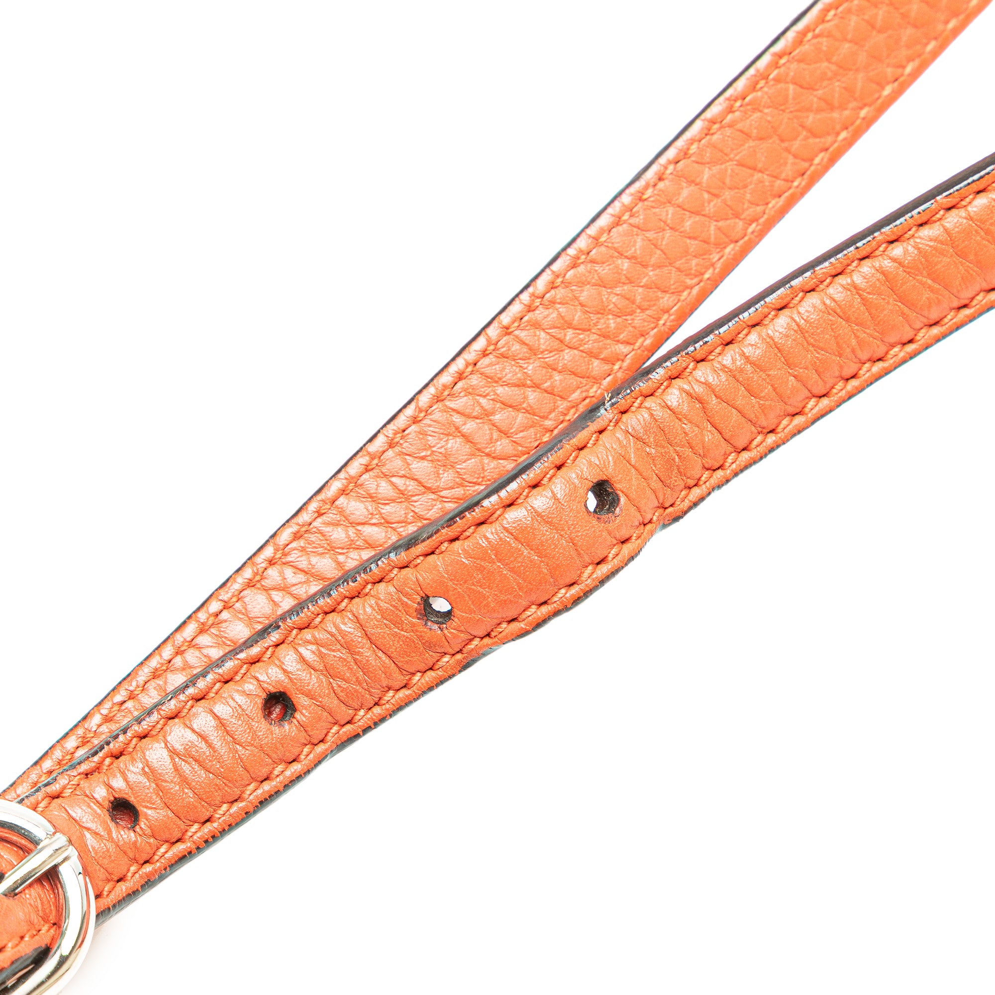 Small Calfskin Bamboo Daily Satchel - Image 11
