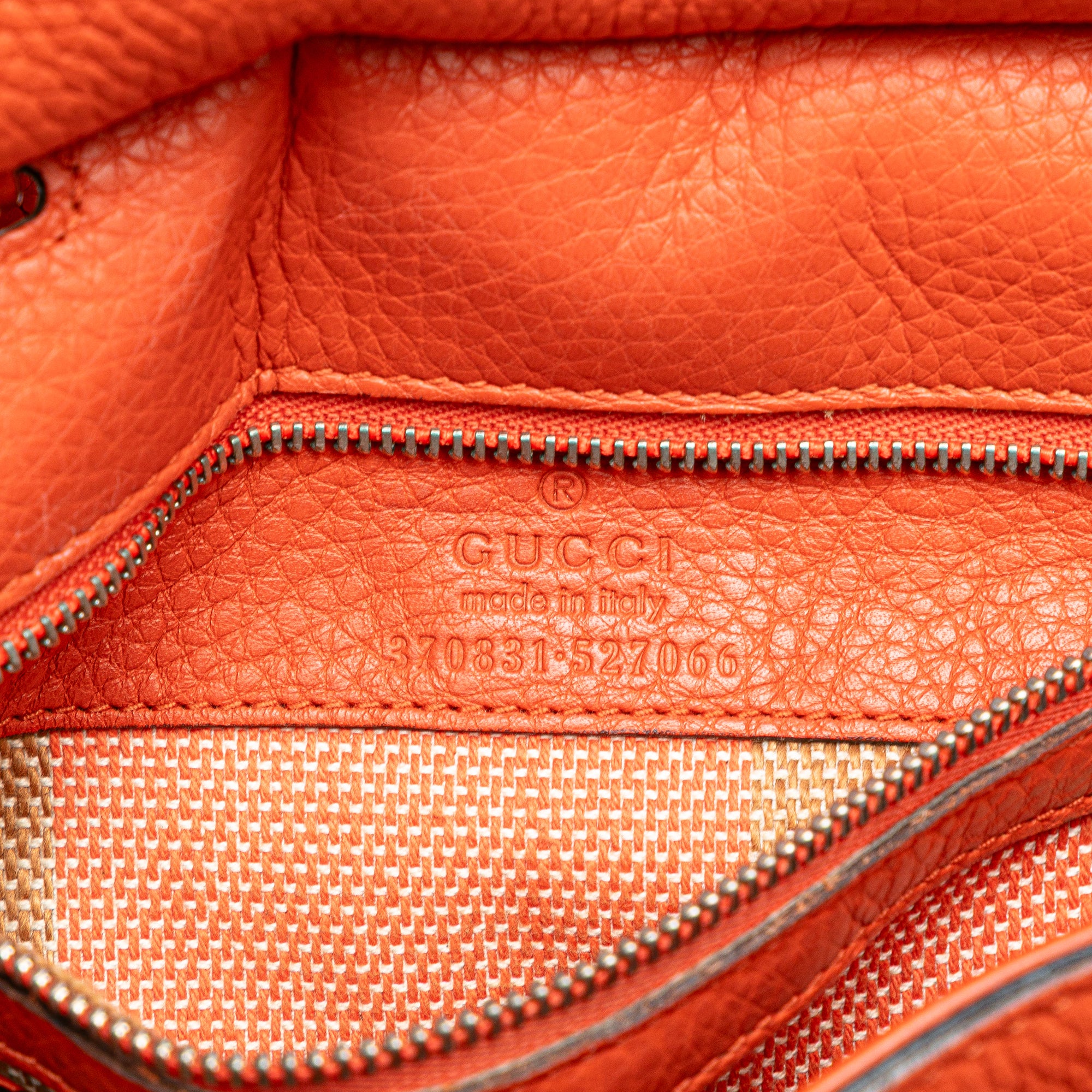 Small Calfskin Bamboo Daily Satchel - Image 5