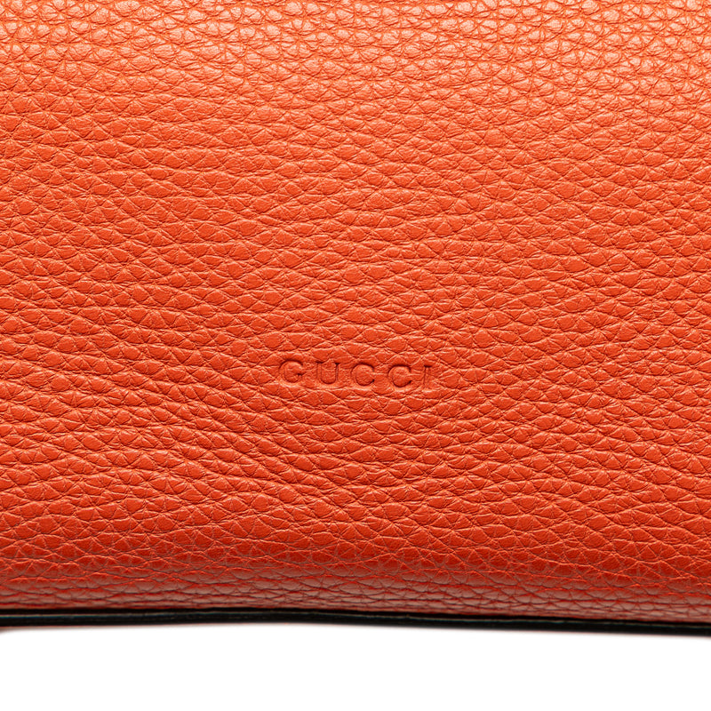 Small Calfskin Bamboo Daily Satchel - Image 6