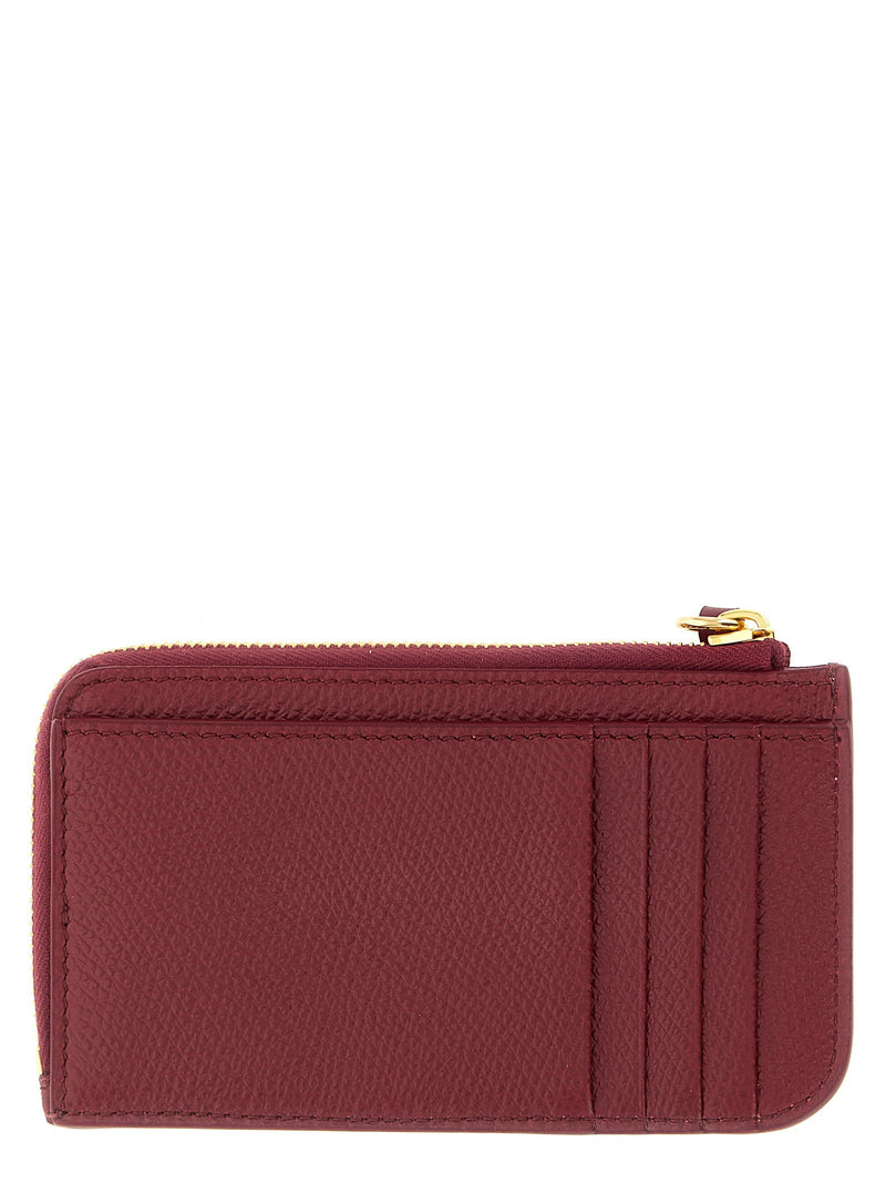 Valentino Garavani Card Case — Burgundy Cases