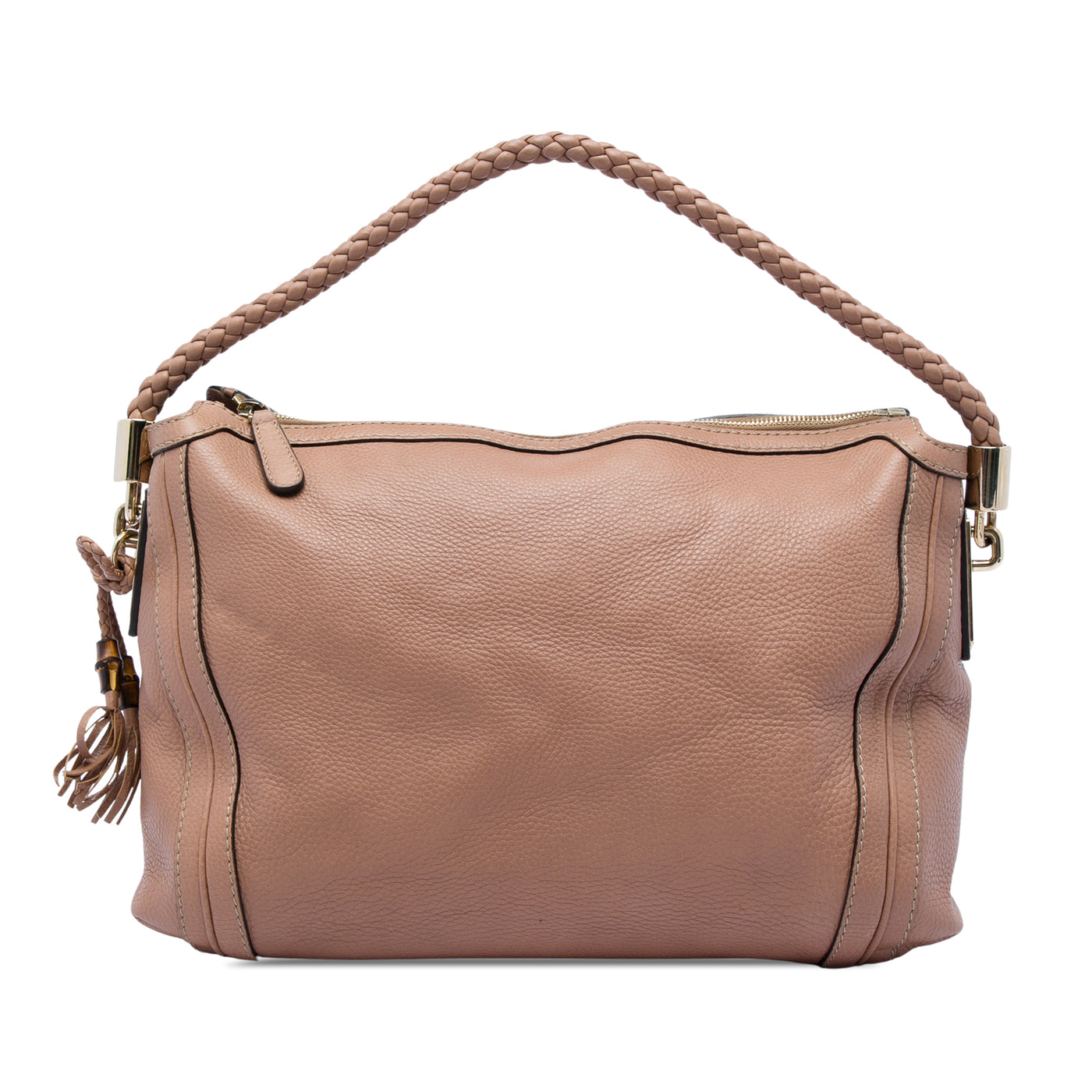 Medium Pebbled Calfskin Bella Shoulder Bag - Image 1