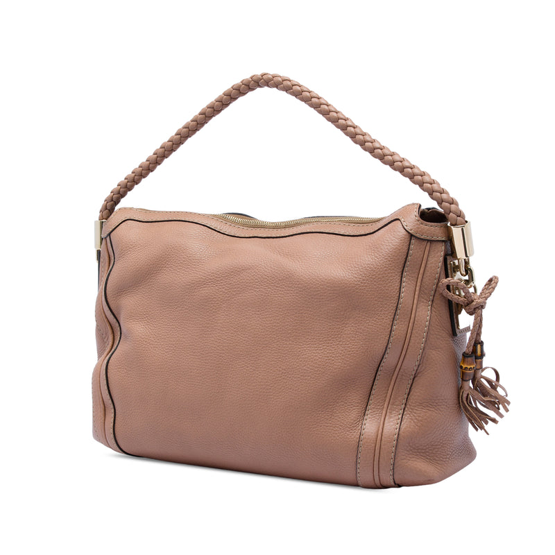 Medium Pebbled Calfskin Bella Shoulder Bag - Image 2