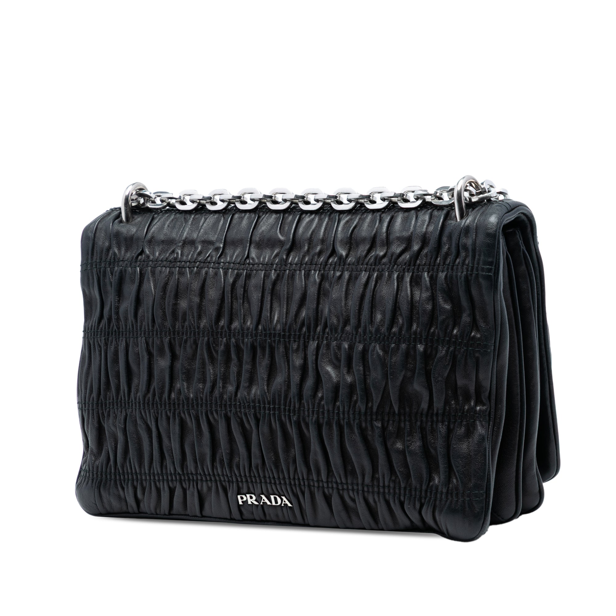 Nappa Gaufre Shoulder Bag - Image 2
