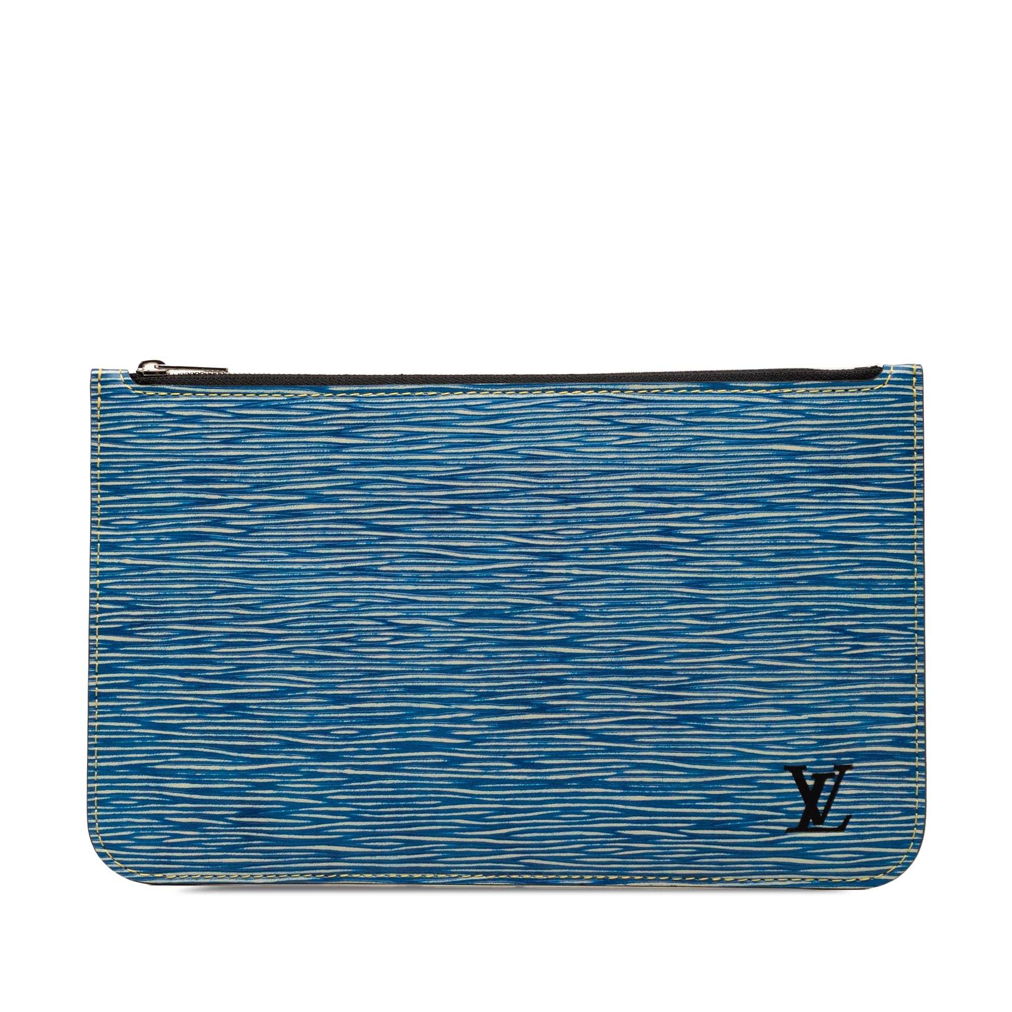Epi Denim Neverfull Pouch - Image 1