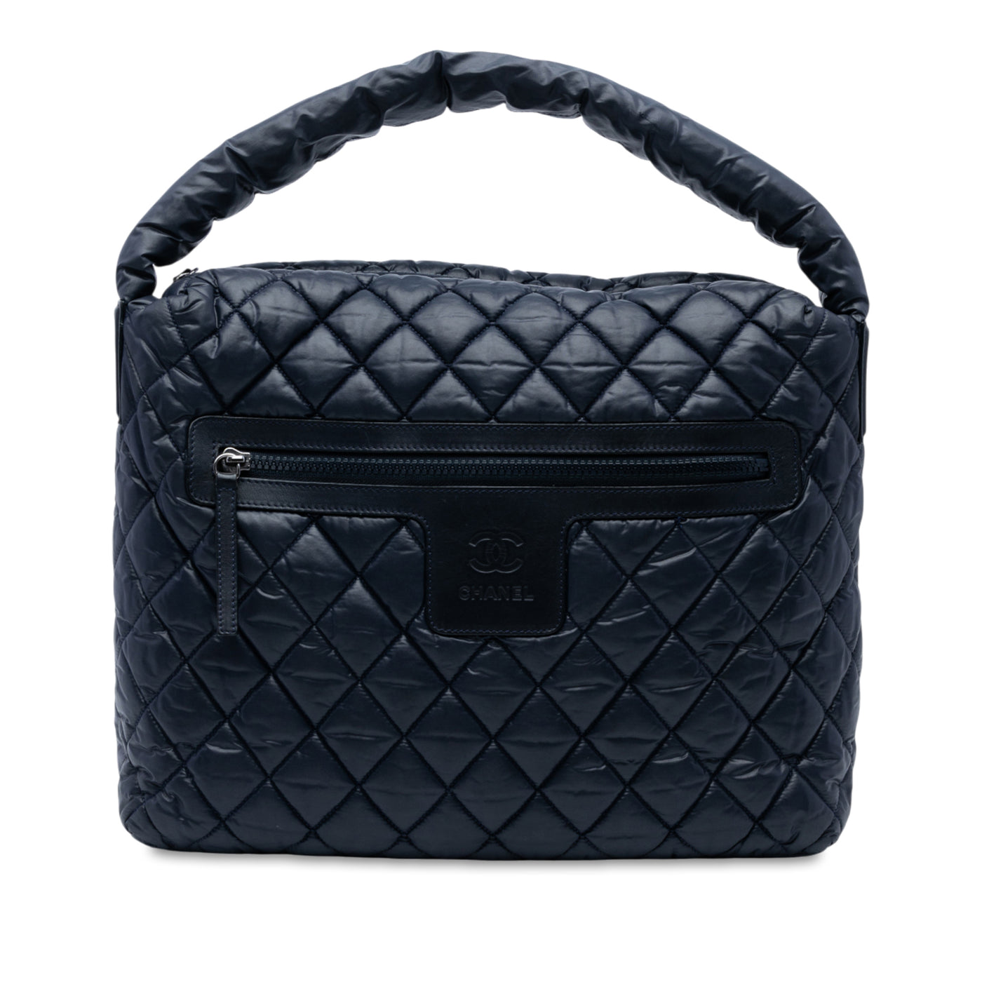 Quilted Nylon Coco Cocoon Hobo - Image 1