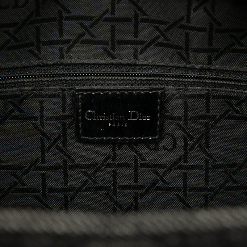 Large Denim Cannage Lady Dior - Image 5