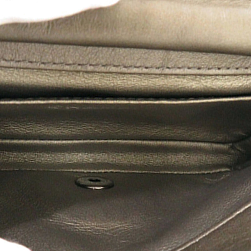 Small Chevron Calfskin Embellished Data Center Envelope Flap - Image 4