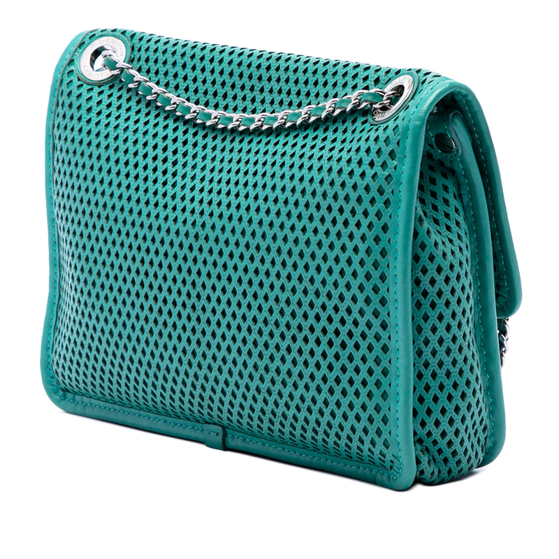 Small Perforated Calfskin Up In The Air Flap - Image 2