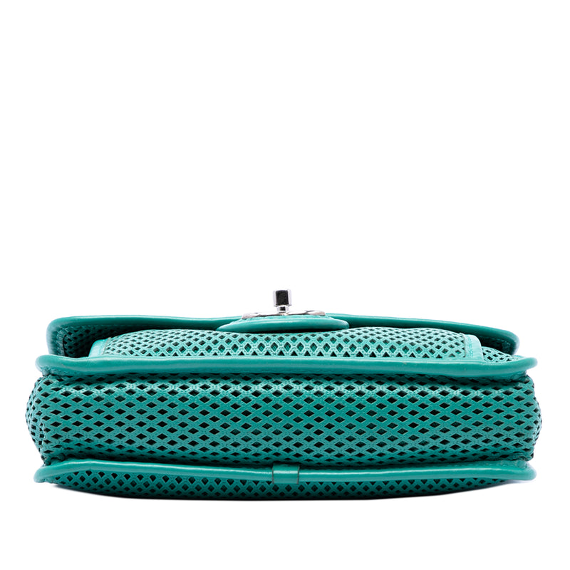 Small Perforated Calfskin Up In The Air Flap - Image 3