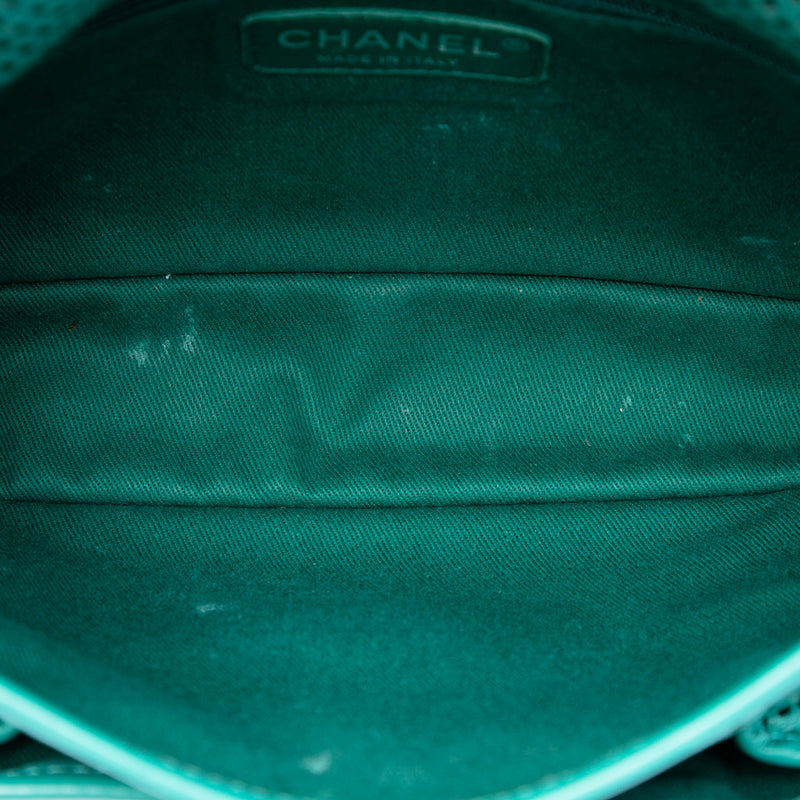 Small Perforated Calfskin Up In The Air Flap - Image 4
