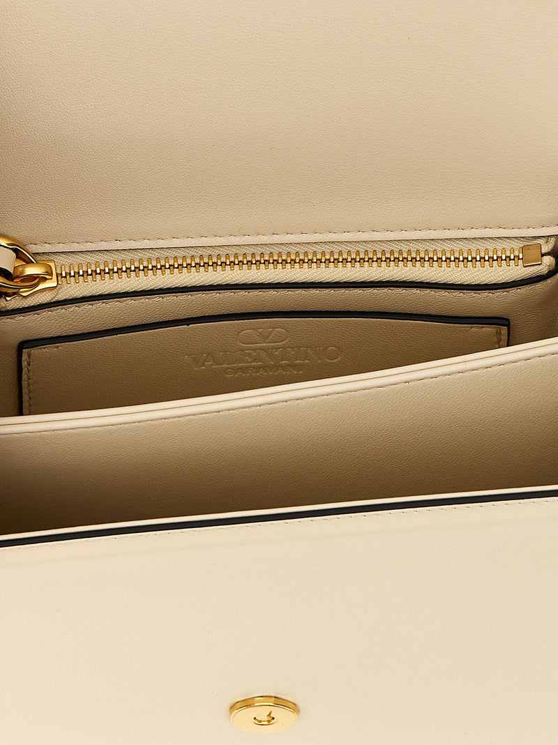 Valentino Garavani Vain Shoulder Bag — Cream
