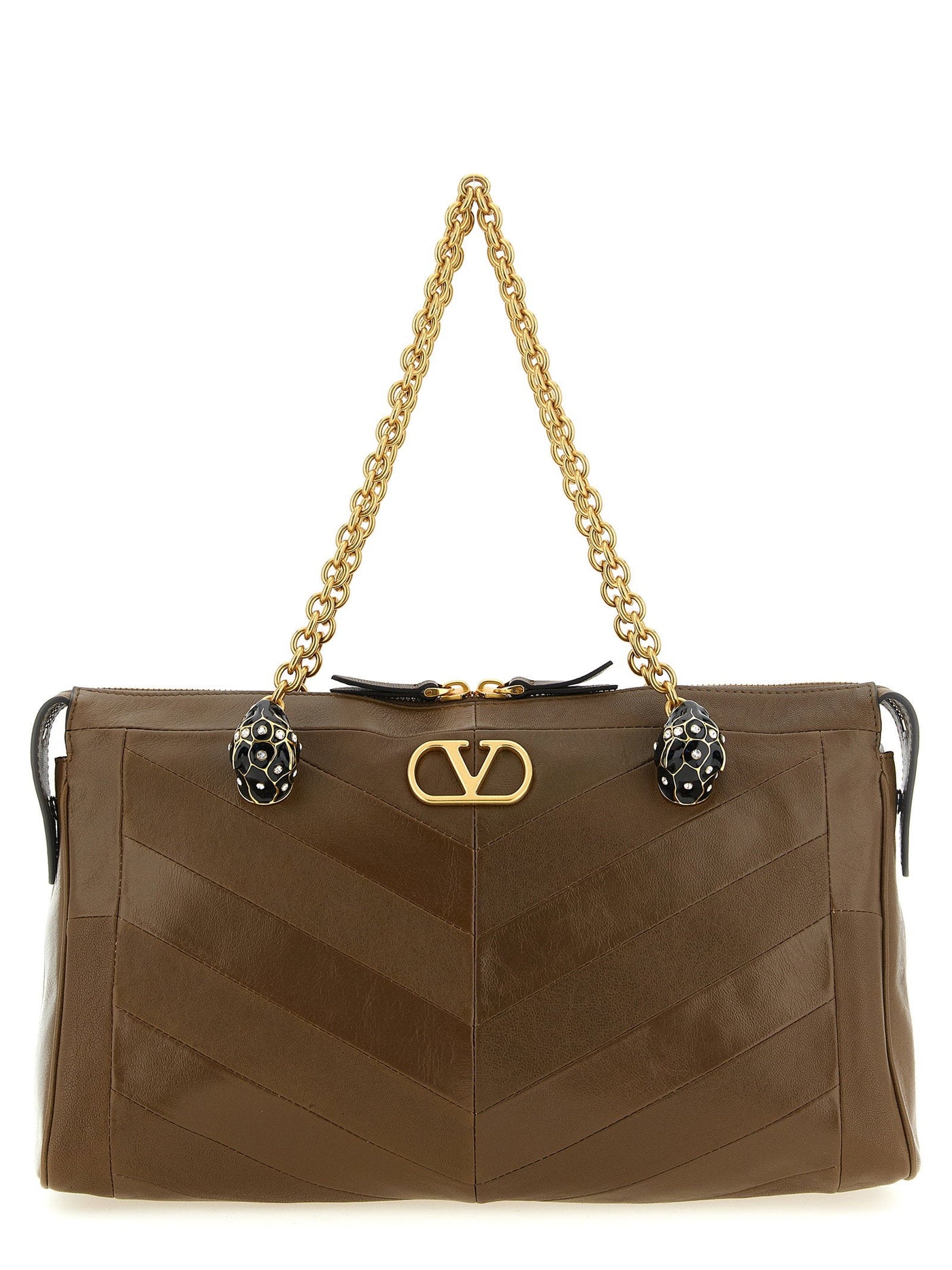 Valentino Garavani Shoulder Bag — Brown