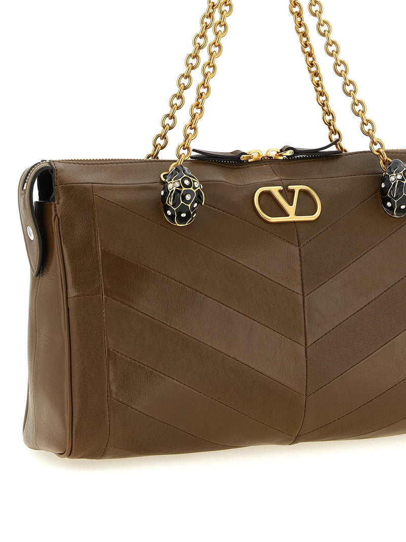 Valentino Garavani Shoulder Bag — Brown