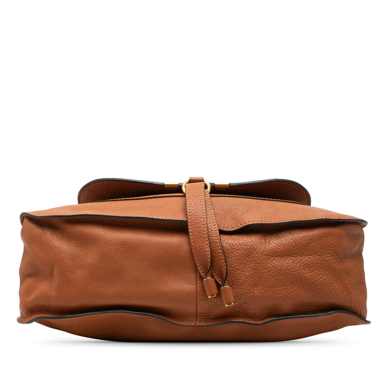 Medium Pebbled Calfskin Marcie Satchel - Image 3