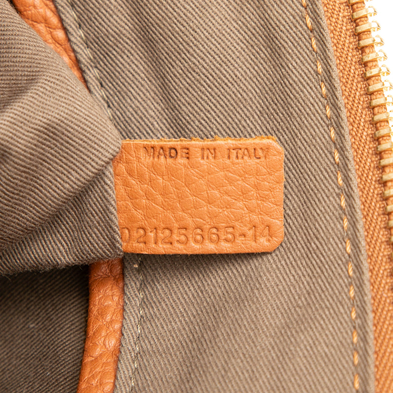 Medium Pebbled Calfskin Marcie Satchel - Image 6