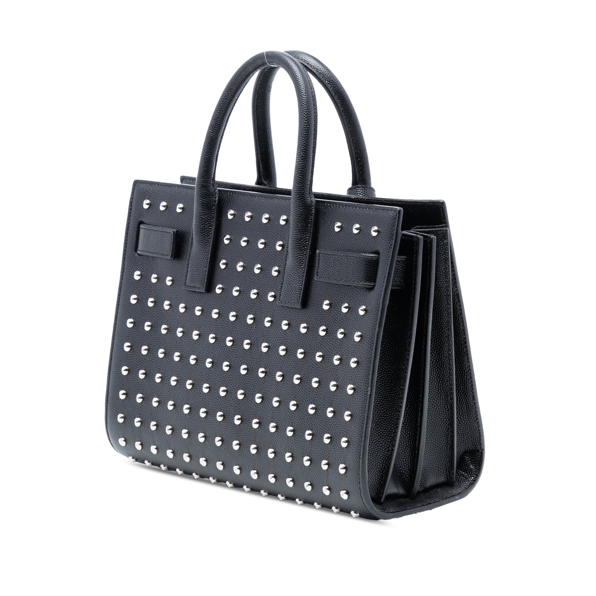 Nano Grain de Poudre Studded Sac de Jour Satchel - Image 2