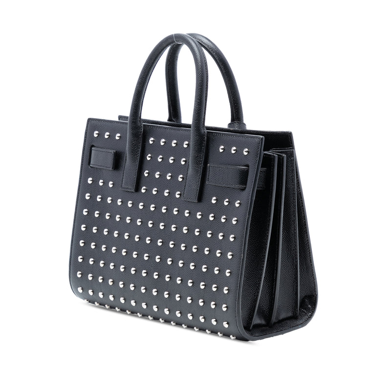 Nano Grain de Poudre Studded Sac de Jour Satchel - Image 2