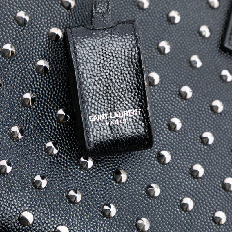 Nano Grain de Poudre Studded Sac de Jour Satchel - Image 6
