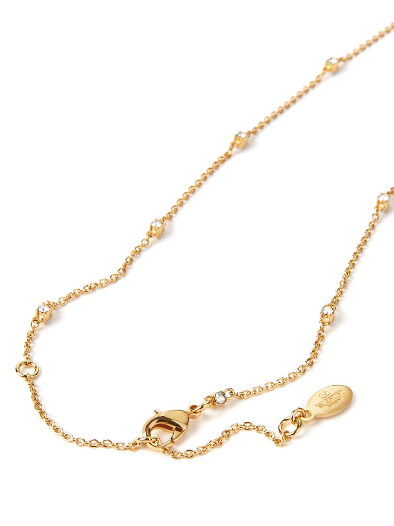 Valentino Garavani Vlogo Necklace — Gold Necklaces