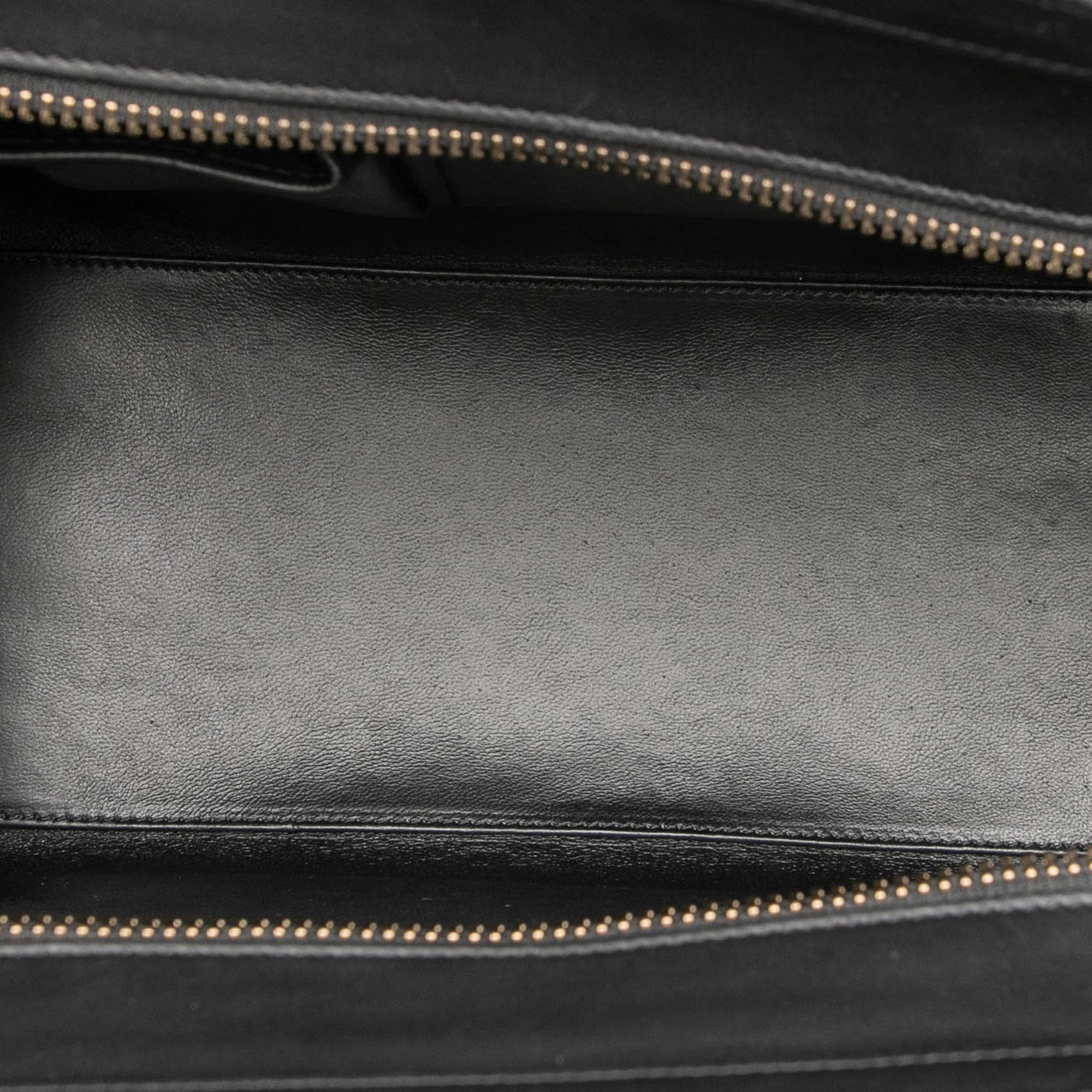 Micro Tricolor Leather Luggage Tote - Image 4