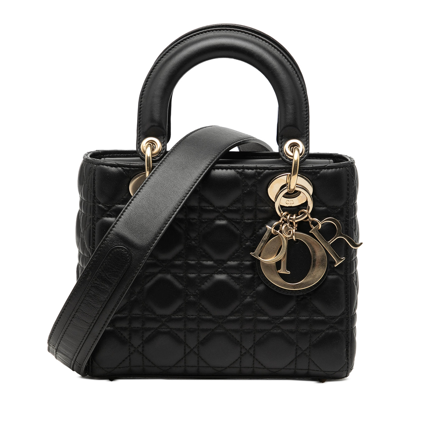 Small Lambskin Cannage My ABCDior Lady Dior - Image 1