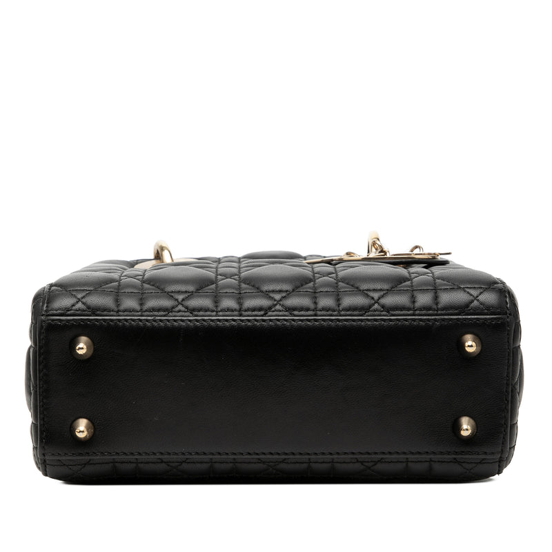Small Lambskin Cannage My ABCDior Lady Dior - Image 3