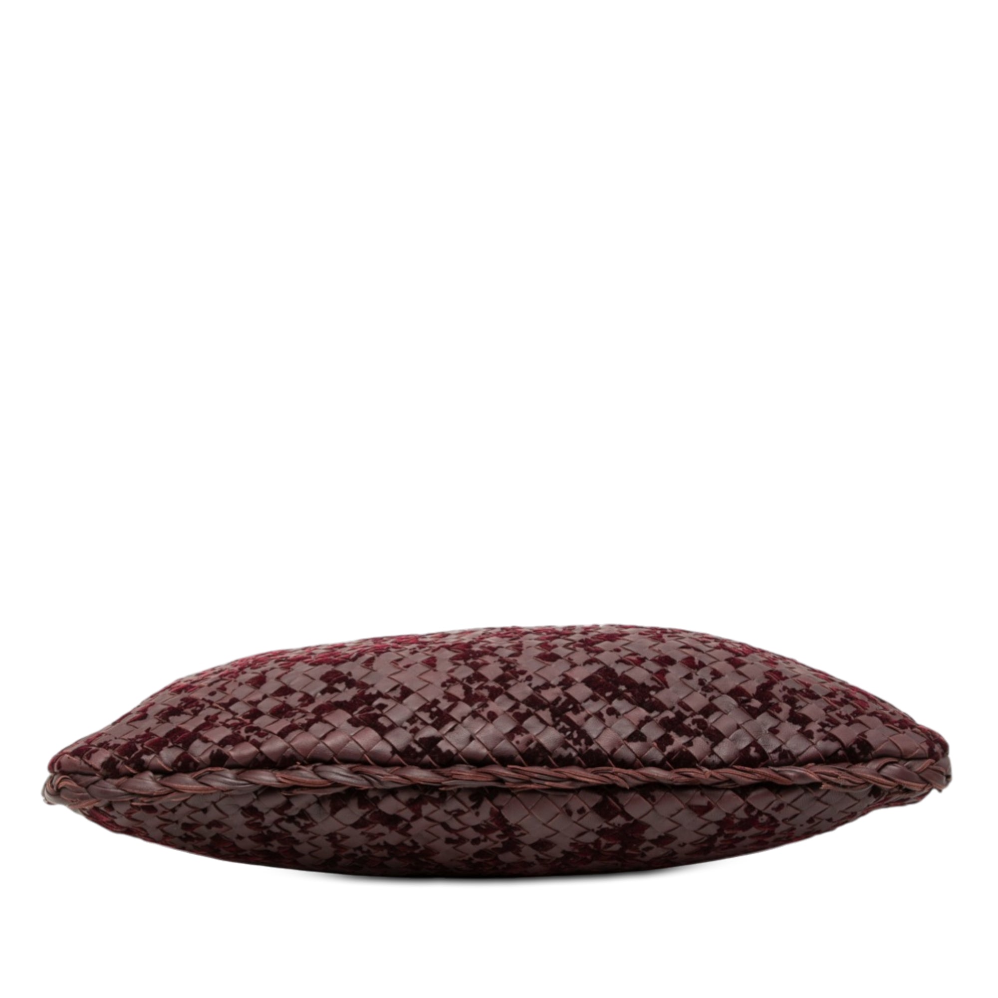 Medium Velvet Speckled Nappa Intrecciato Veneta Hobo - Image 3