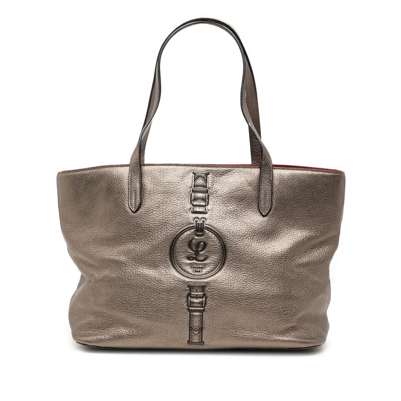 Metallic Leather Tote - Image 1
