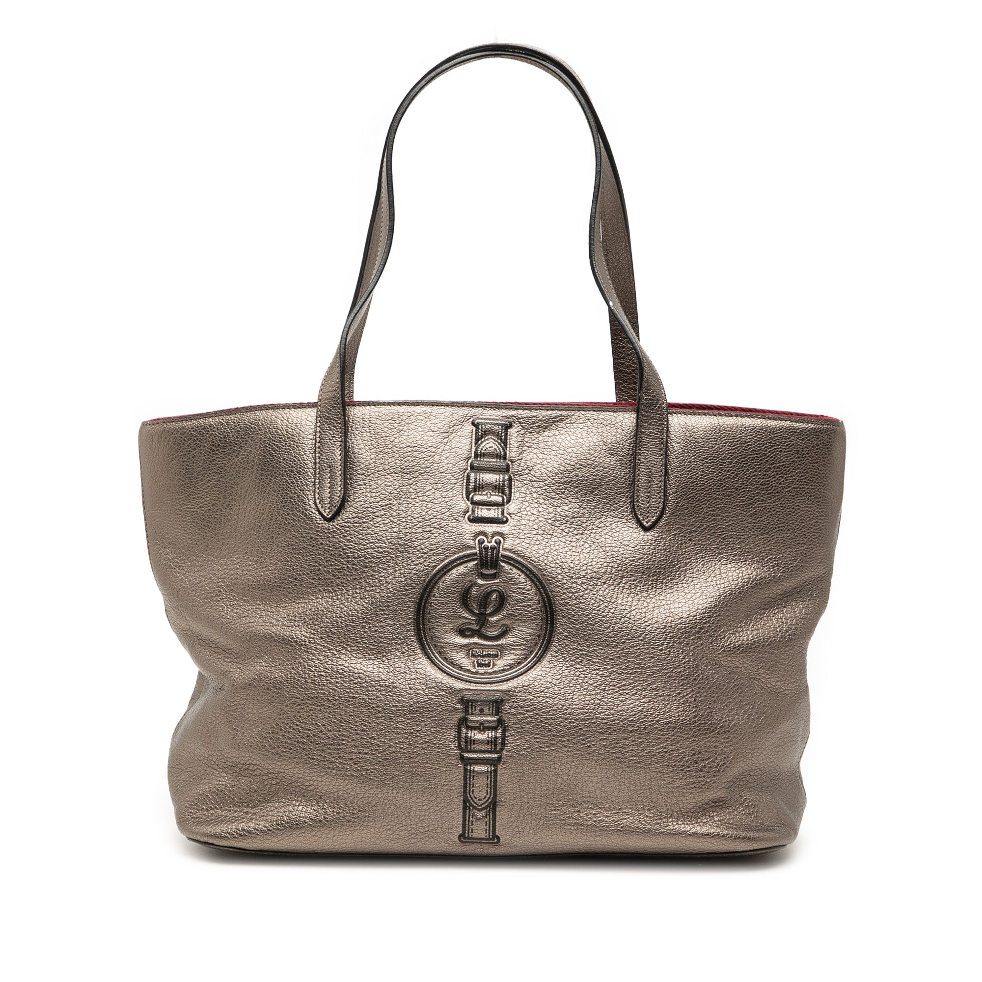 Metallic Leather Tote - Image 1
