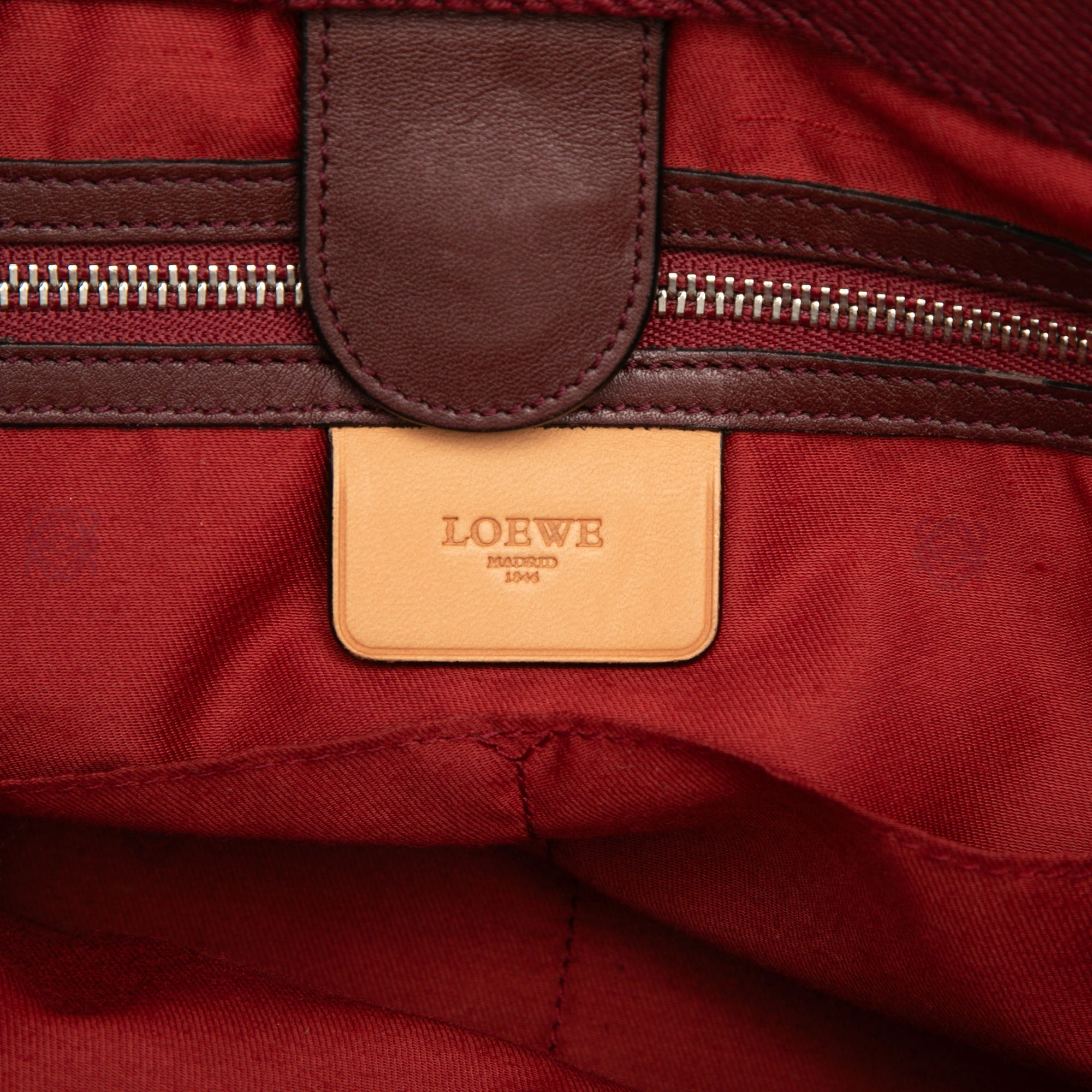 Metallic Leather Tote - Image 5