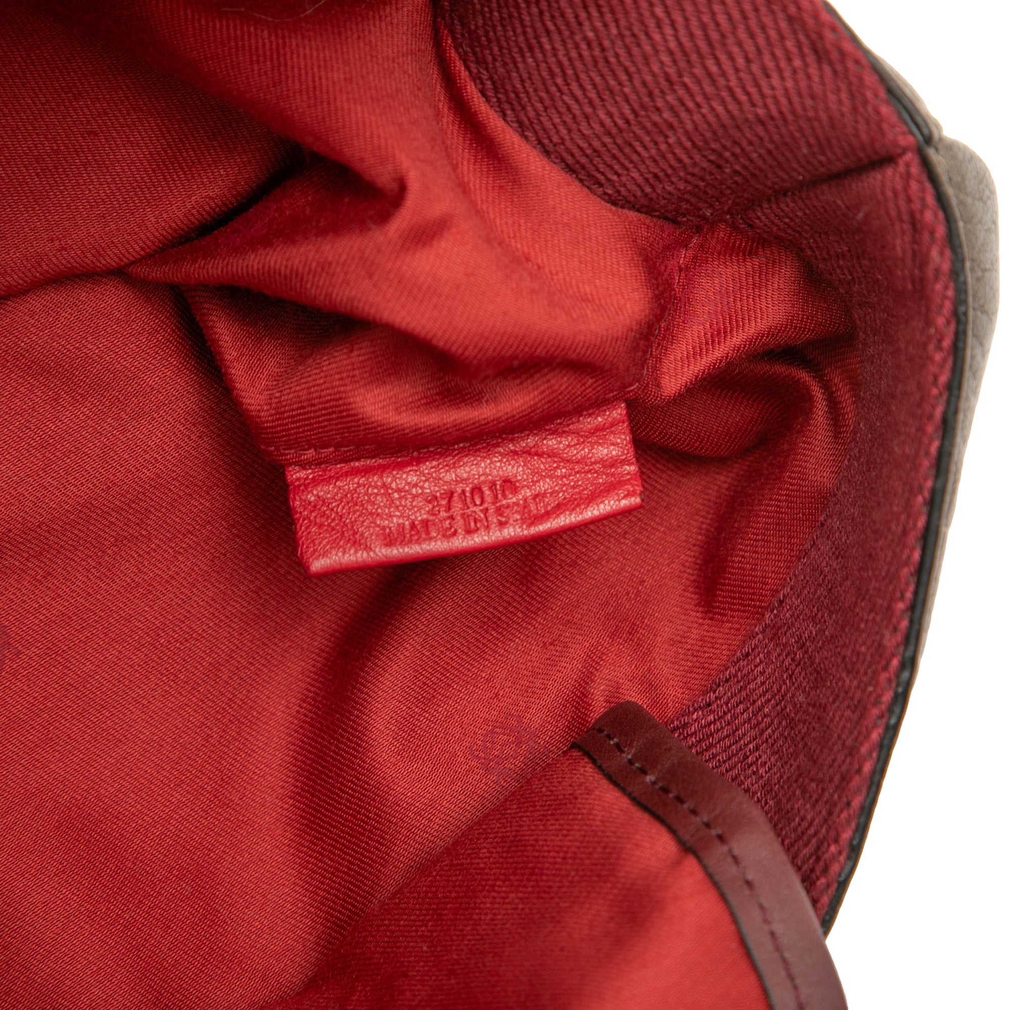 Metallic Leather Tote - Image 6
