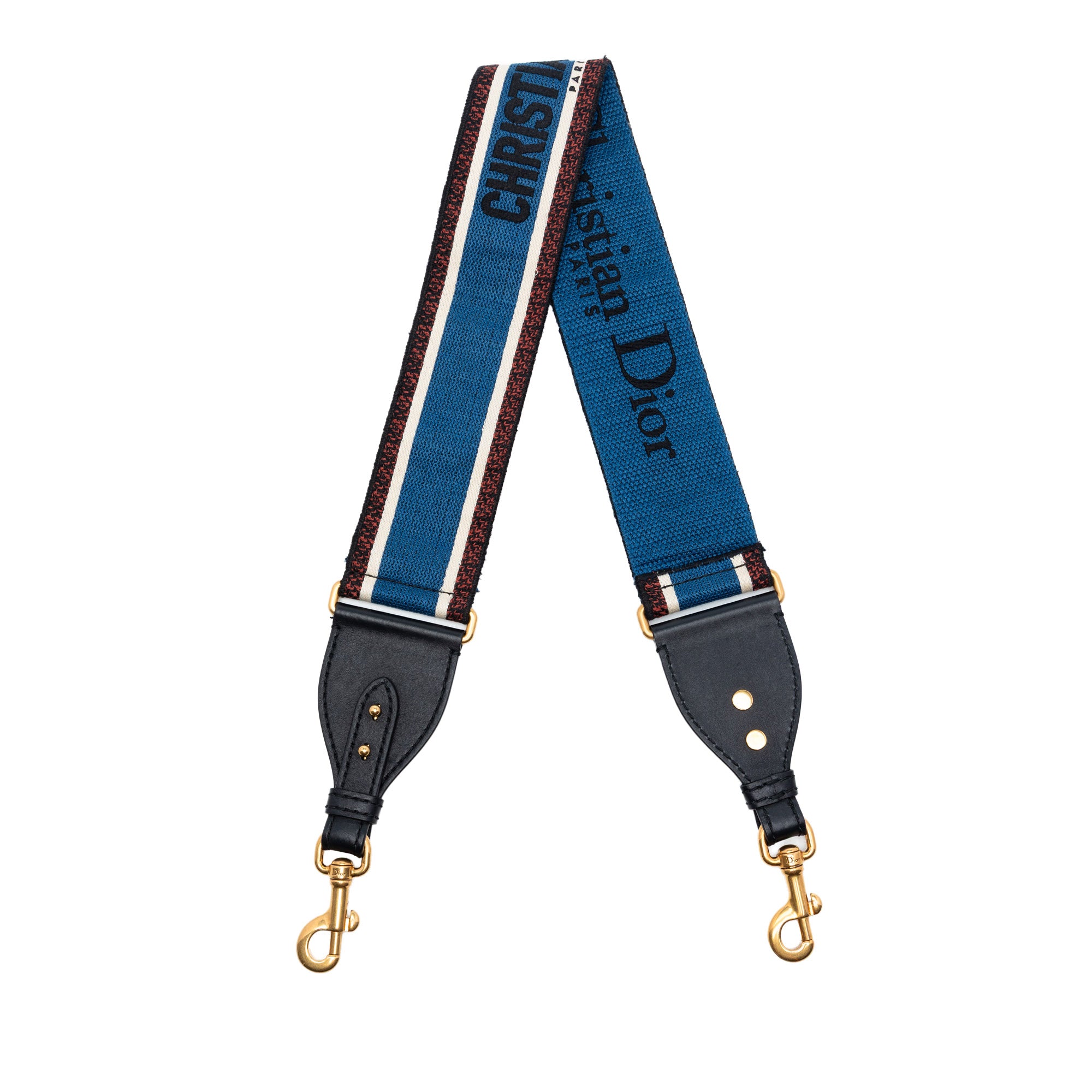 Embroidered Canvas Bag Strap - Image 1