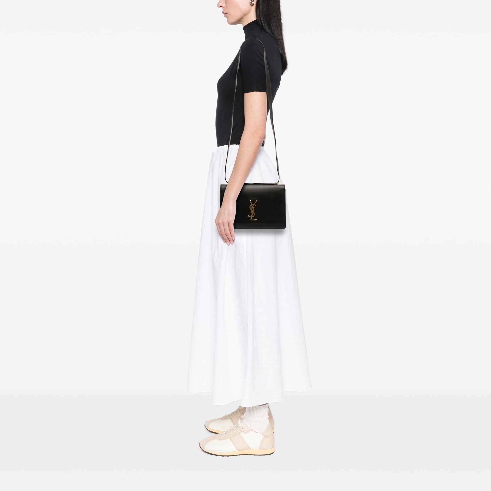 Small Calfskin Dylan Crossbody - Image 6