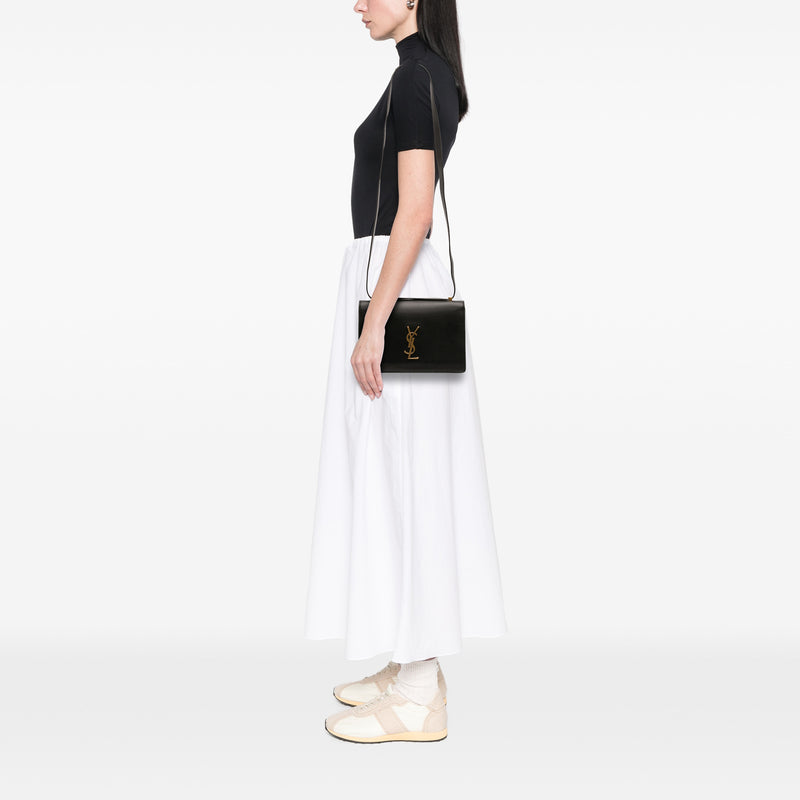 Small Calfskin Dylan Crossbody - Image 6