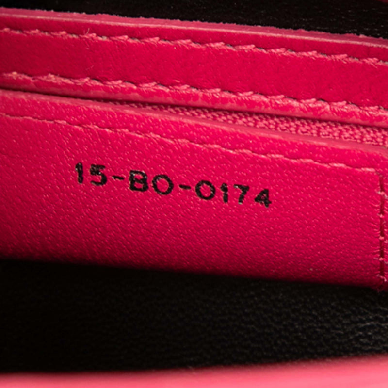 Medium Tricolor Lambskin Cannage Lady Dior - Image 6