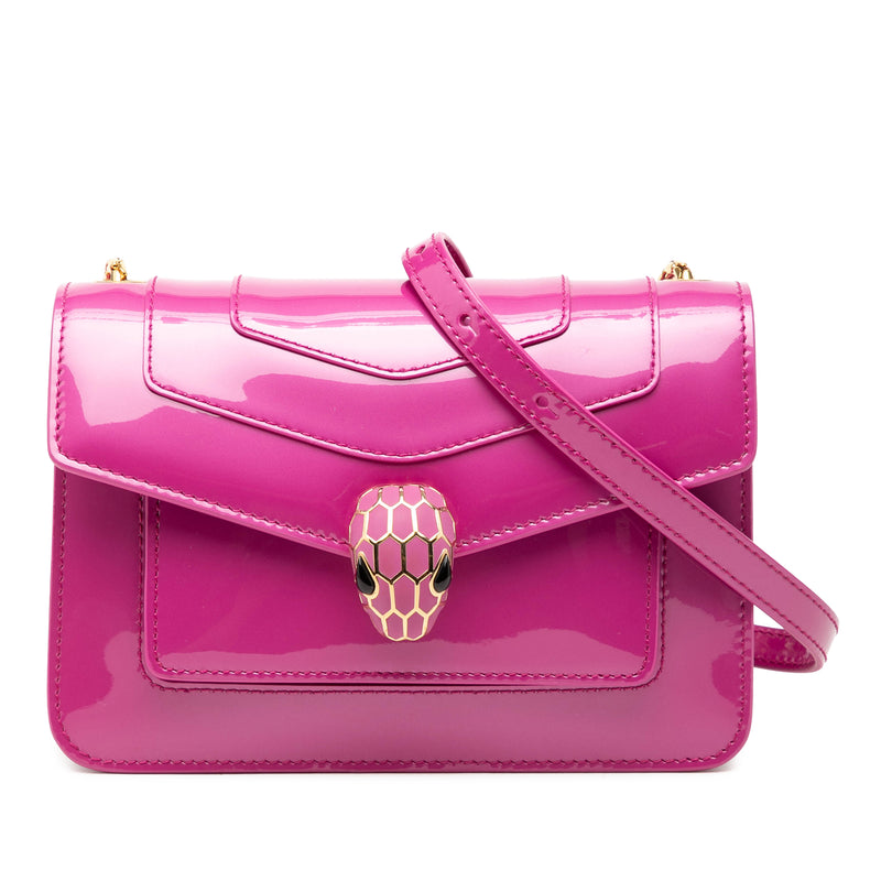 Patent Serpenti Forever Crossbody