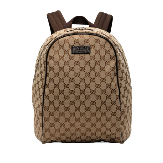 GG Canvas Backpack - Image 1