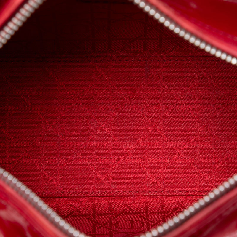 Medium Patent Cannage Lady Dior - Image 4