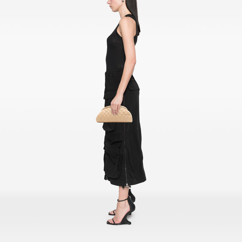 Quilted Lambskin Timeless Kisslock Clutch - Image 6