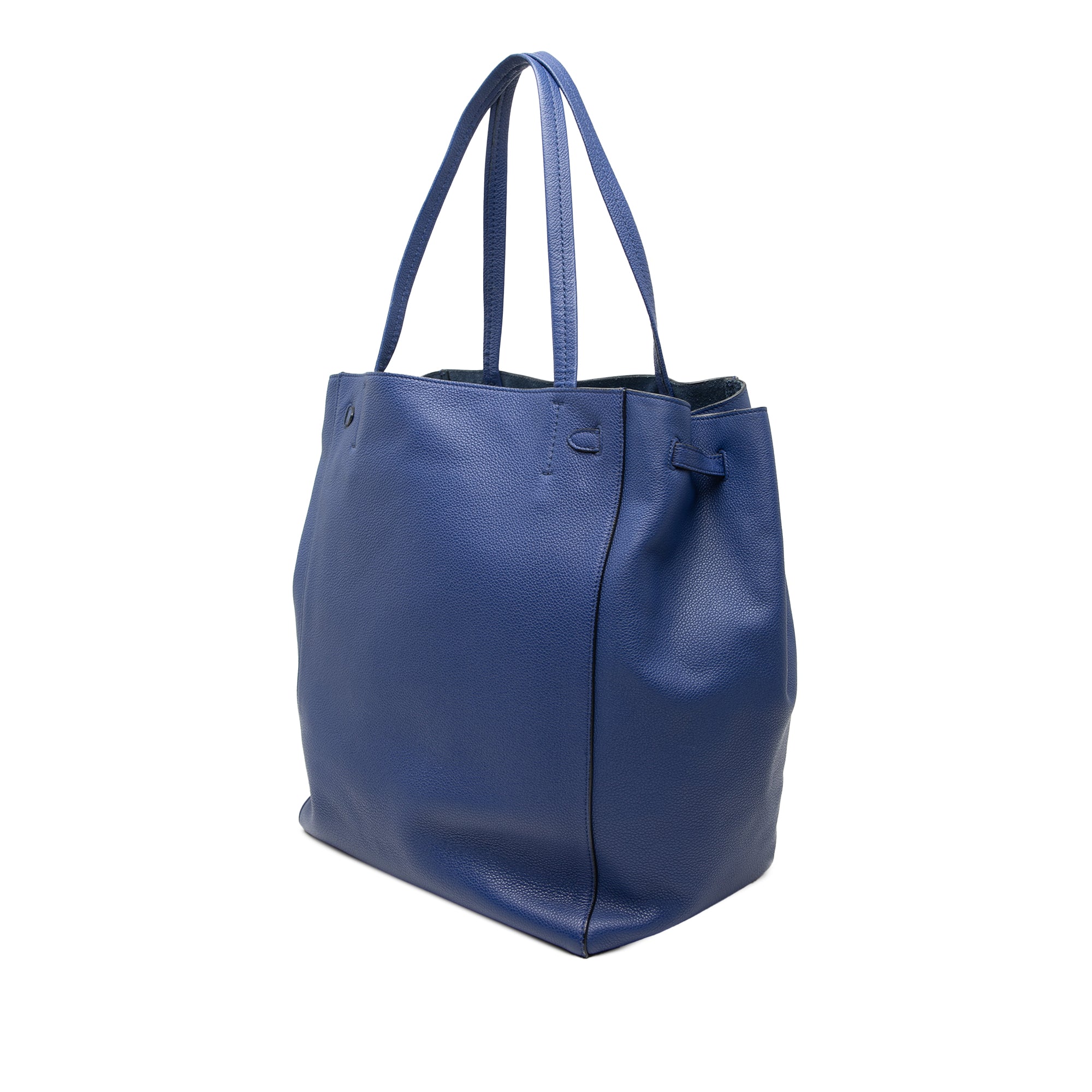 Small Leather Phantom Cabas Tote - Image 2
