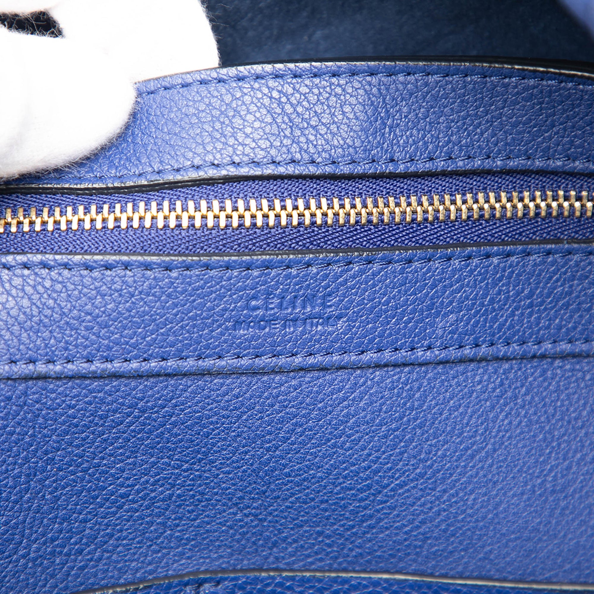 Small Leather Phantom Cabas Tote - Image 5