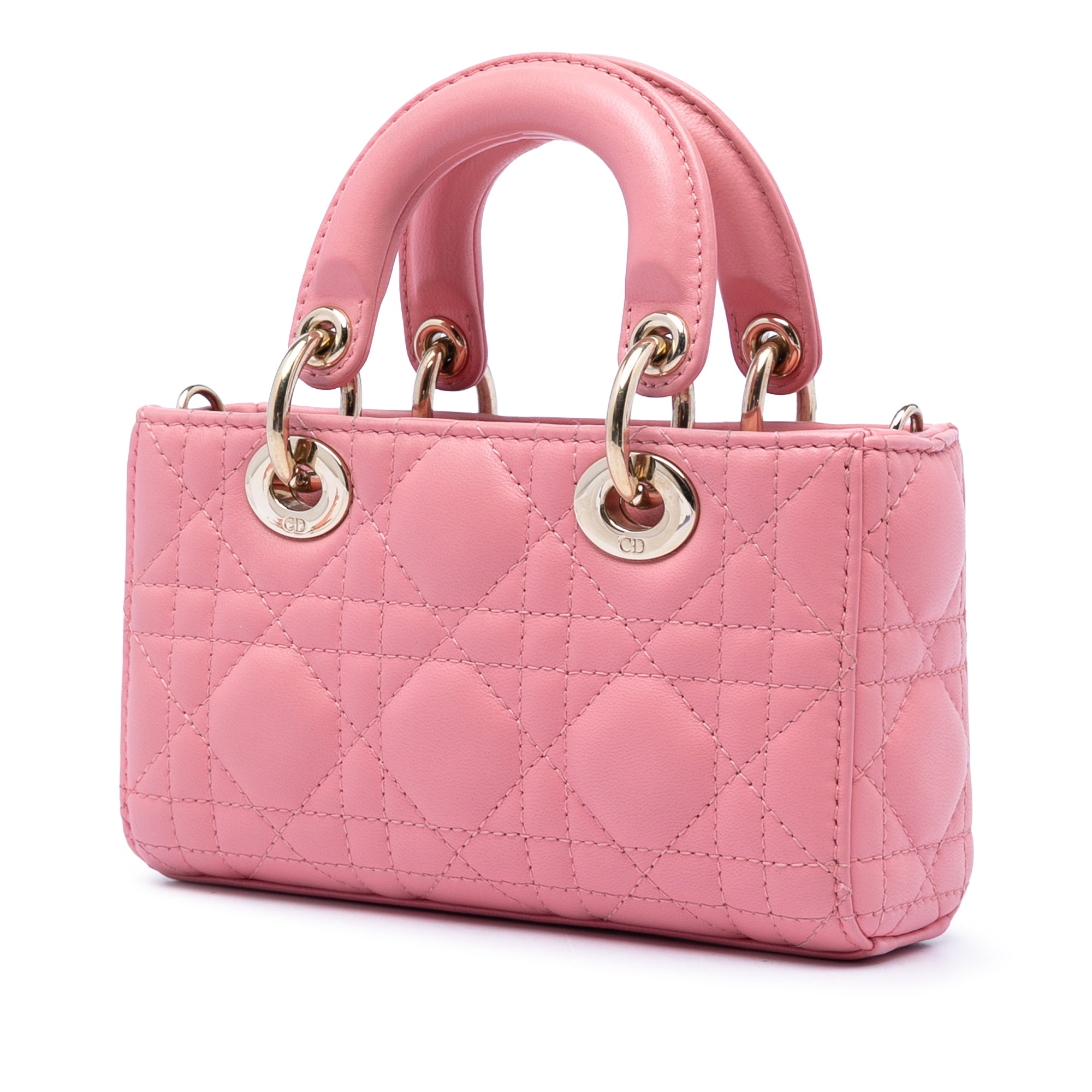 Micro Lambskin Cannage Lady D Joy - Image 2