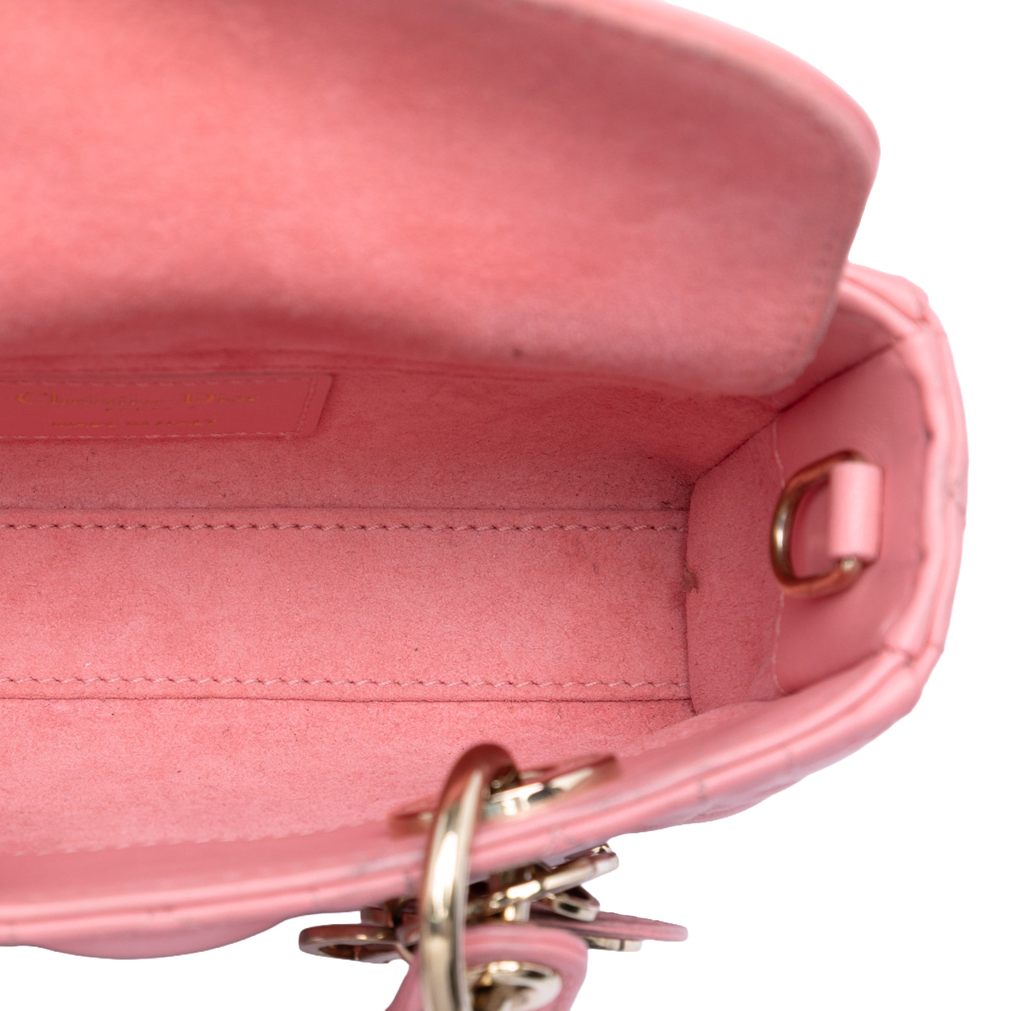 Micro Lambskin Cannage Lady D Joy - Image 4